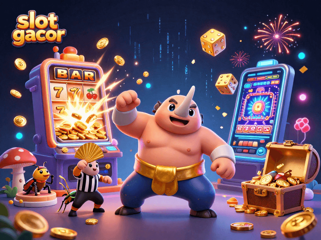 Menangkan jackpot dengan slot gacor di KOITOTO yang penuh dengan koin berkilau dan aksi slot seru.