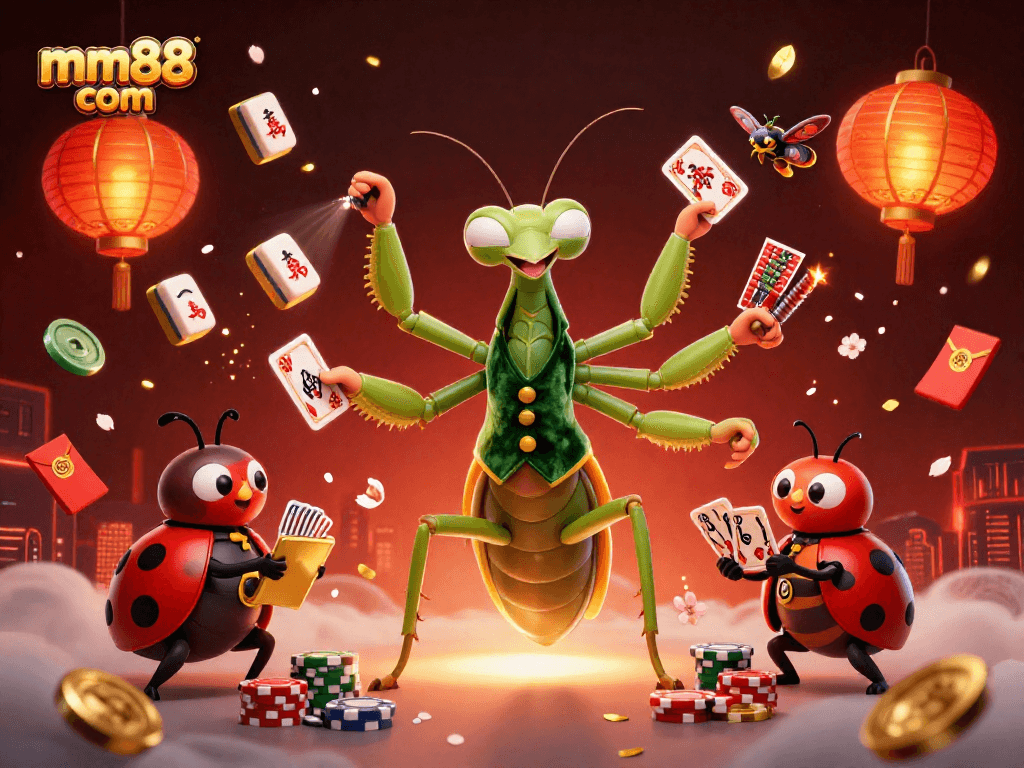 Experience mm88 com's thrilling casino action with captivating characters and vibrant game elements.
