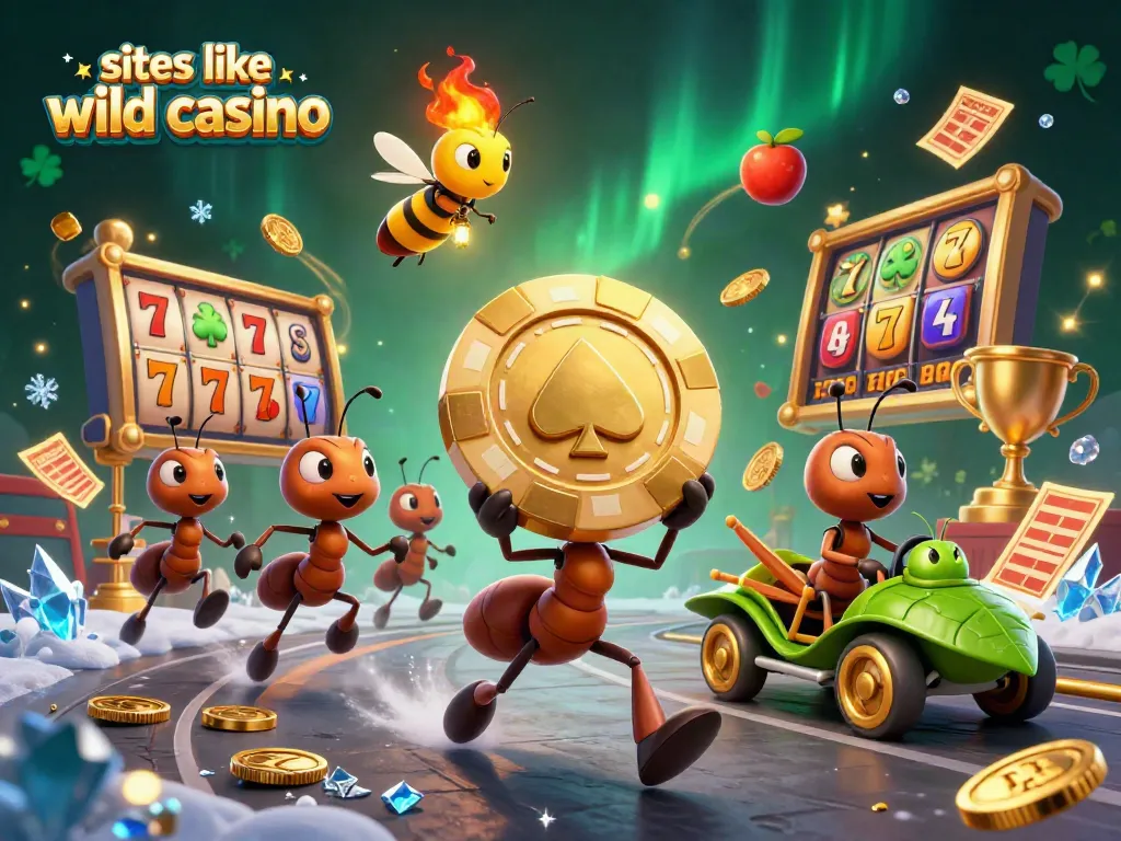 Play exciting games like slots at sites like wild casino with dynamic characters and rich casino themes.