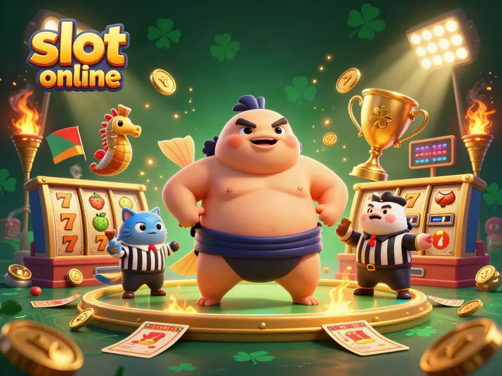 Engage in exhilarating slot online action with dynamic characters and vibrant casino elements.
