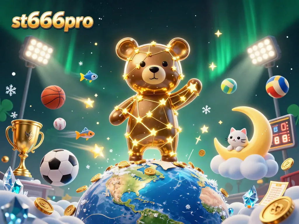 Engage with st666pro's thrilling gaming experience featuring exclusive 3D casino characters and dynamic elements.