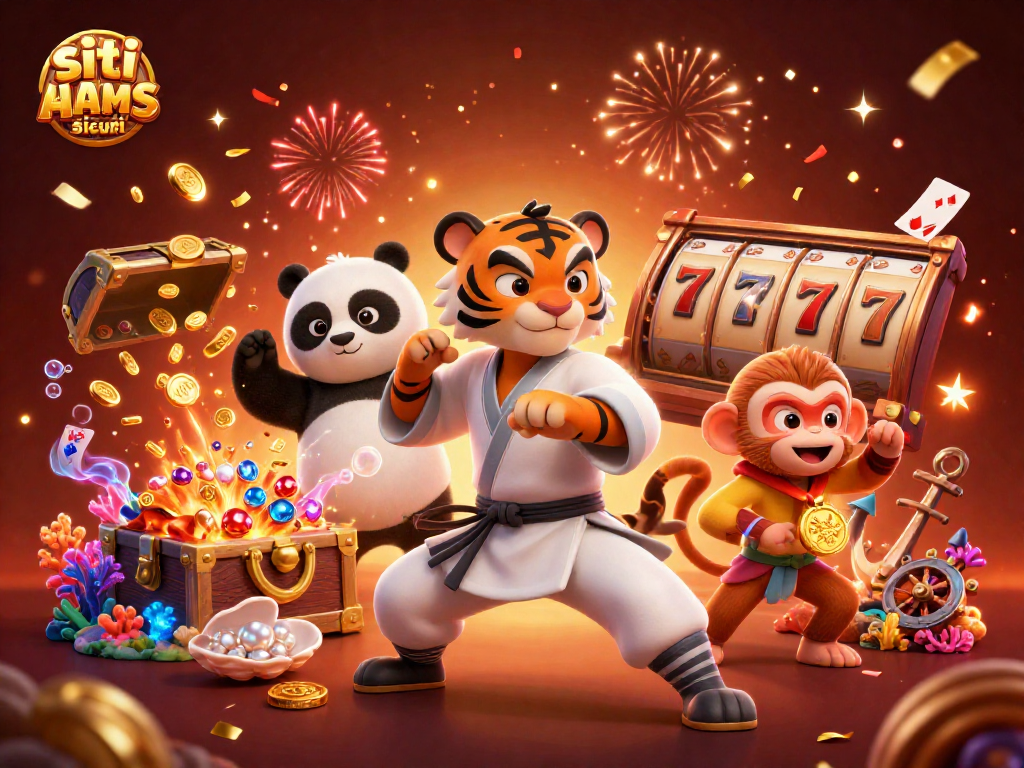 Scopri i siti non AAMS sicuri con un maestro della tigre in un'illustrazione di gioco affascinante