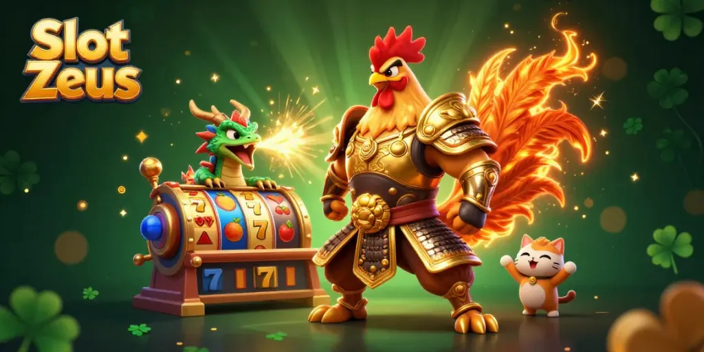 Slot Zeus menawarkan pengalaman bermain dengan simbol keberuntungan dan kesenangan dari mesin slot dalam suasana yang menakjubkan.