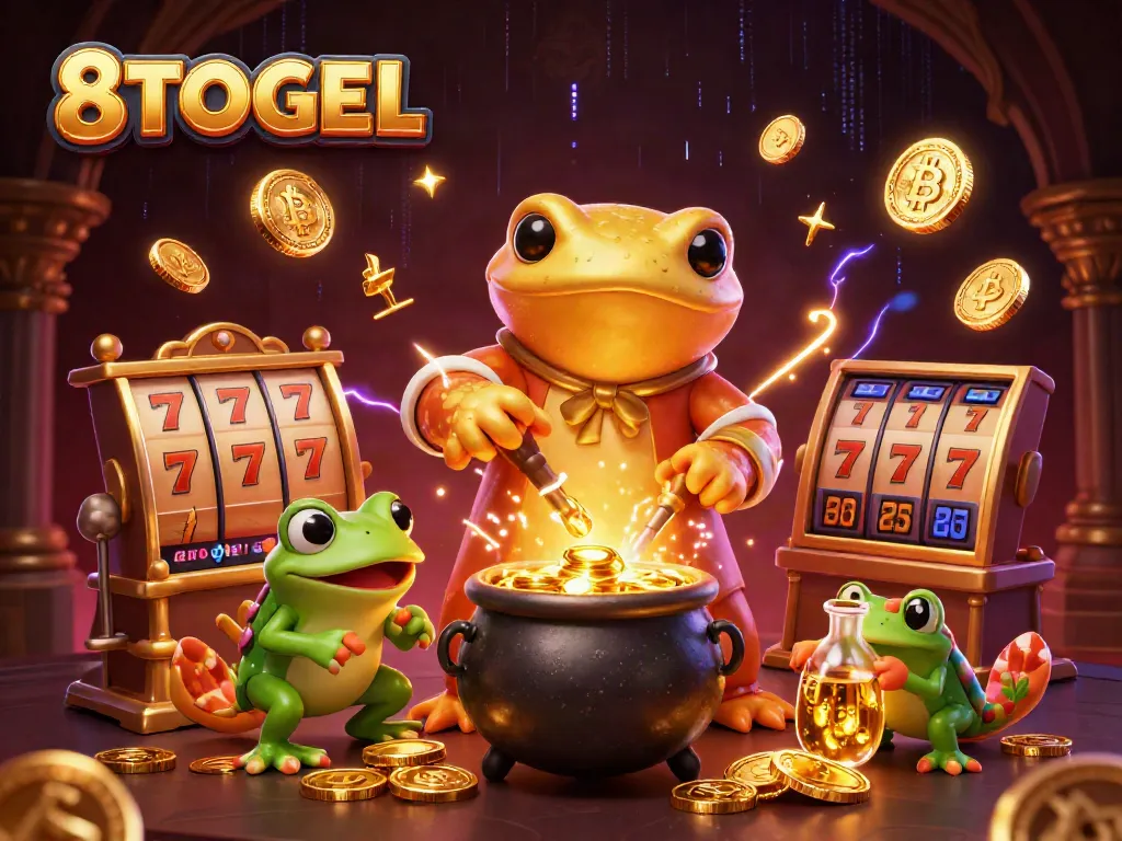 Experience thrilling gameplay and jackpots at 8TOGEL with vibrant slot games and dynamic gaming elements.