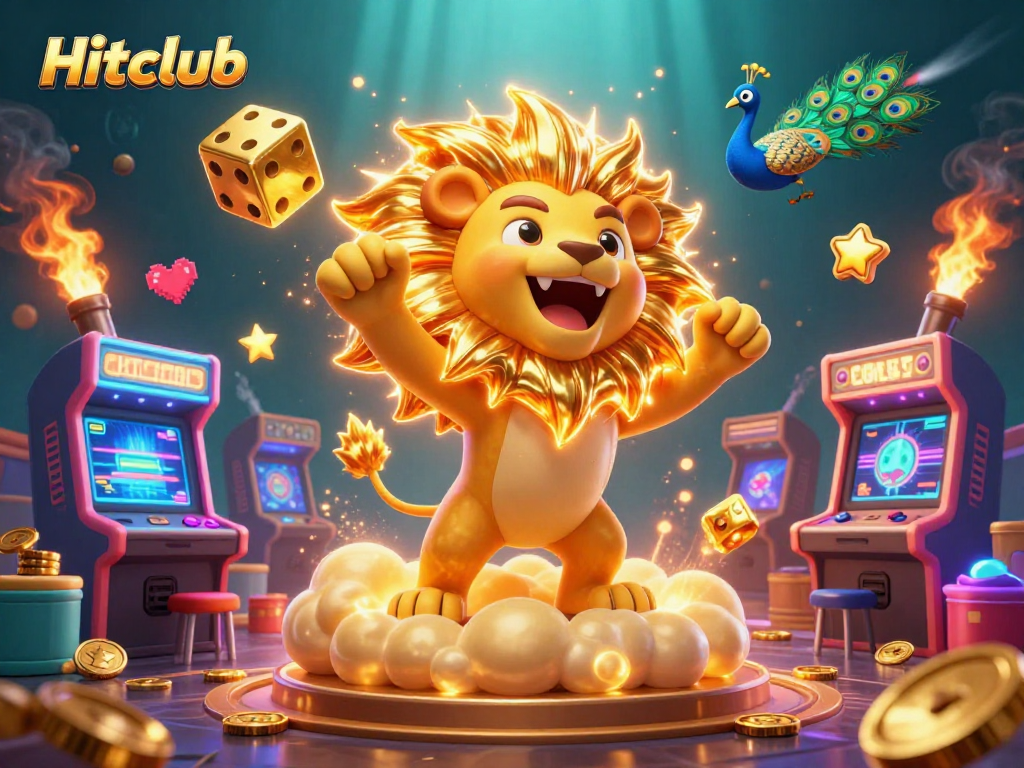 Engage with Hitclub's thrilling gaming experience featuring vibrant visuals and classic casino elements.