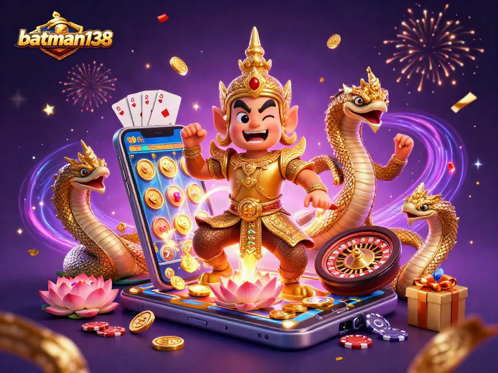 Feel the excitement with batman138 while spinning colorful slot games amidst divine guardianship and winnings!