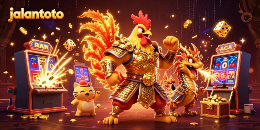Jalantoto menghadirkan pengalaman bermain dengan simbol slot dan karakter kartun menarik.