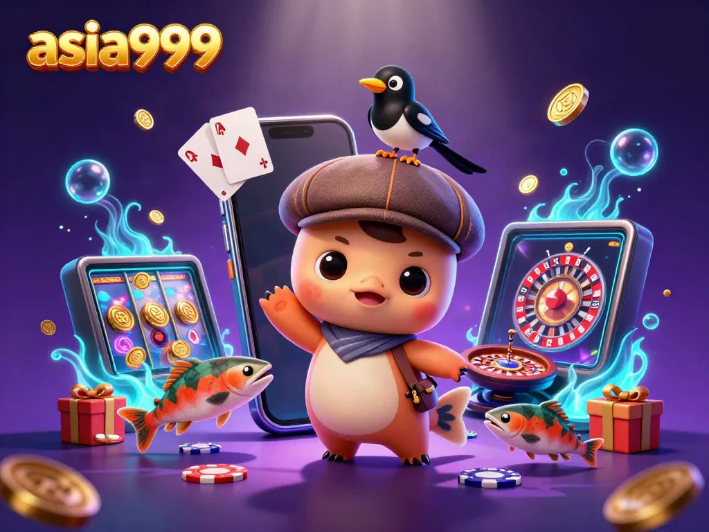 สัมผัสความสนุกของ asia999 ผ่านการพนันออนไลน์ด้วยภาพ 3 มิติสุดน่ารัก