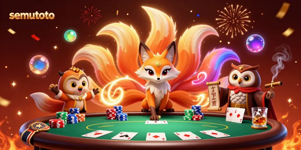 Semutoto memberikan pengalaman bermain poker yang menyenangkan dengan karakter unik dan suasana meriah.