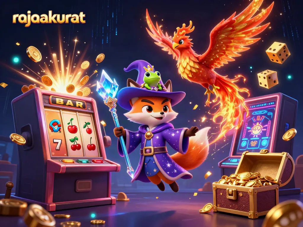 Rajaakurat tampilkan jackpot slot menakjubkan dengan karakter ajaib dan efek memikat!