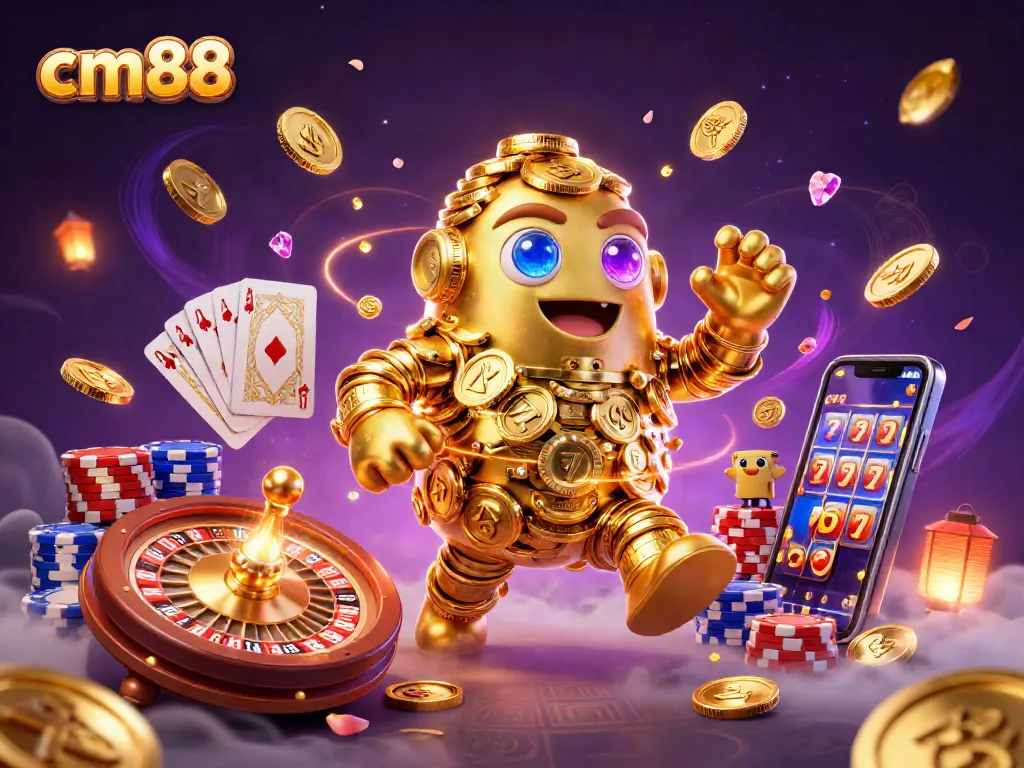 Join cm88 for live casino action featuring vibrant illustrations of thrilling gaming experiences.