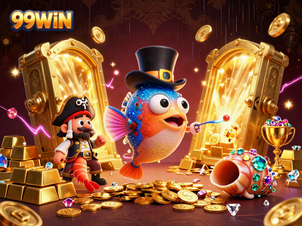 Win big at 99WIN's casino with a deep-sea adventure featuring treasures and thrills!