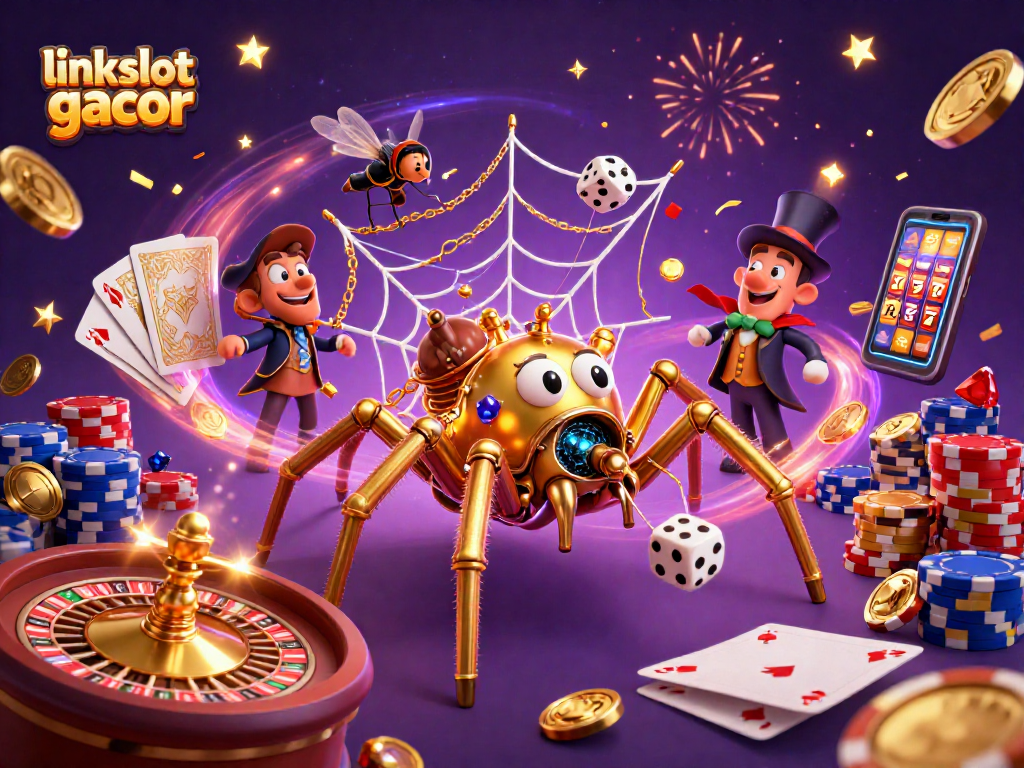 Menangkan jackpot dengan link slot gacor melalui ilustrasi kasino yang menarik ini.