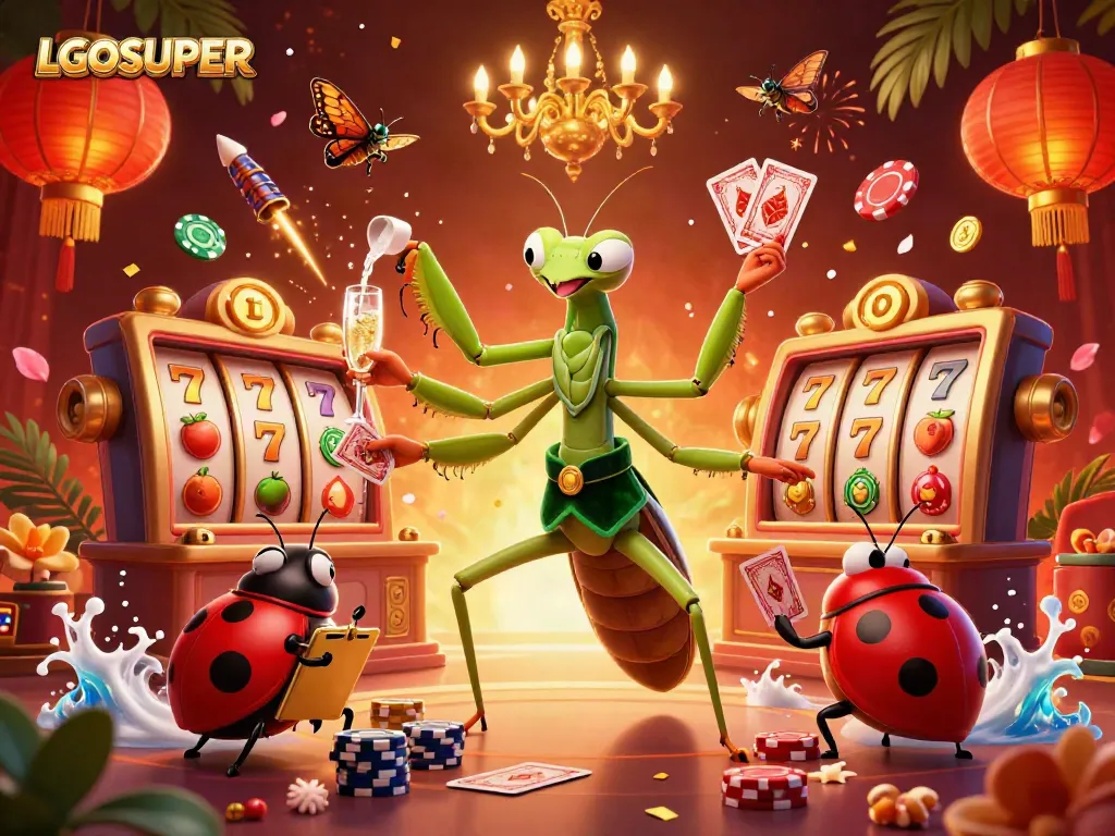Play exciting games with LGOSUPER and enjoy a dynamic casino experience with engaging characters.